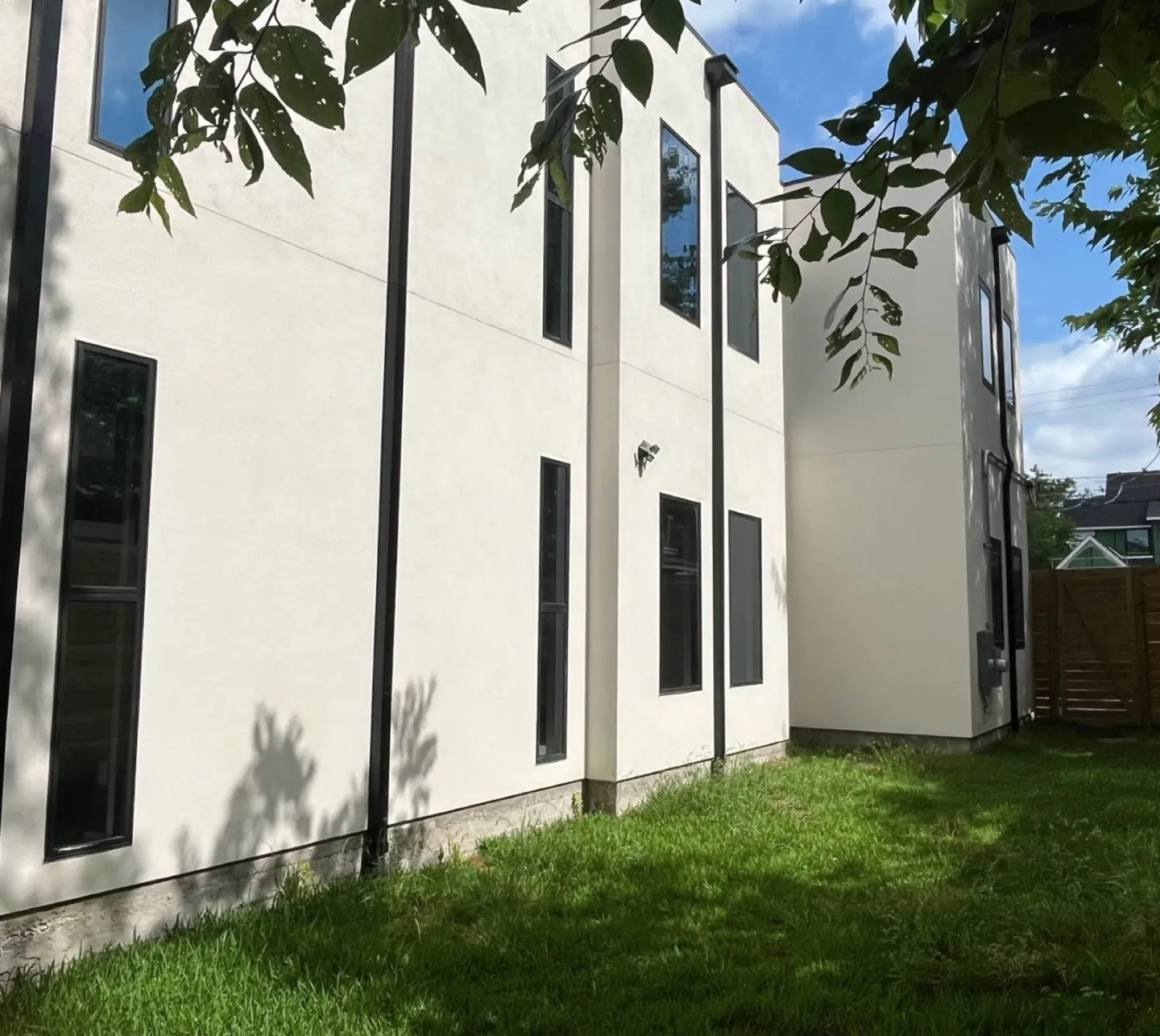 New construction window cleaning